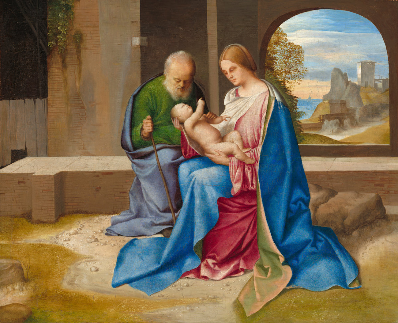 Giorgione, De Heilige Familie, ca. 1508