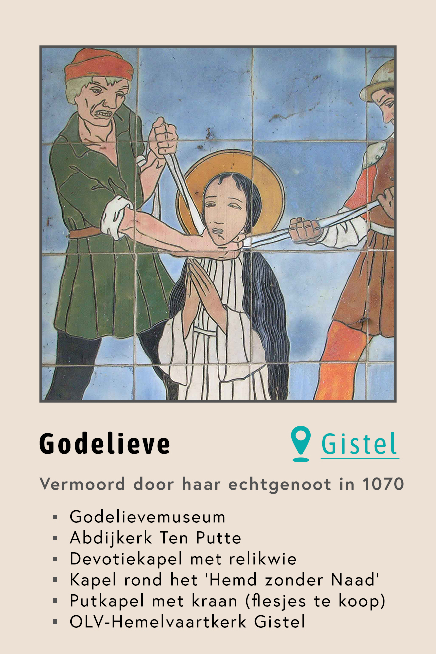 Heilige Godelieve in Gistel