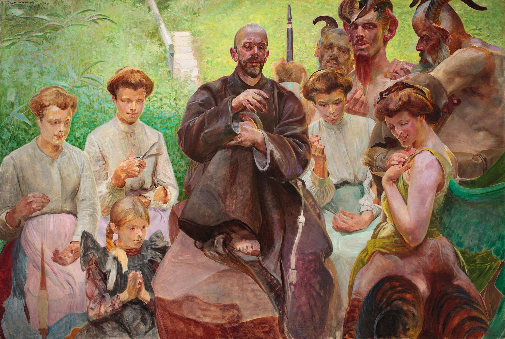 Jacek Malczewski - Sint Franciscus van Assisi - 1908