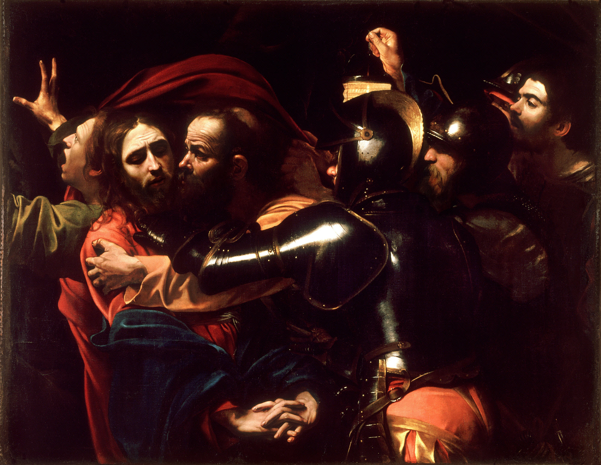 Michelangelo Merisi da Caravaggio, De gevangenneming van Christus, 1602