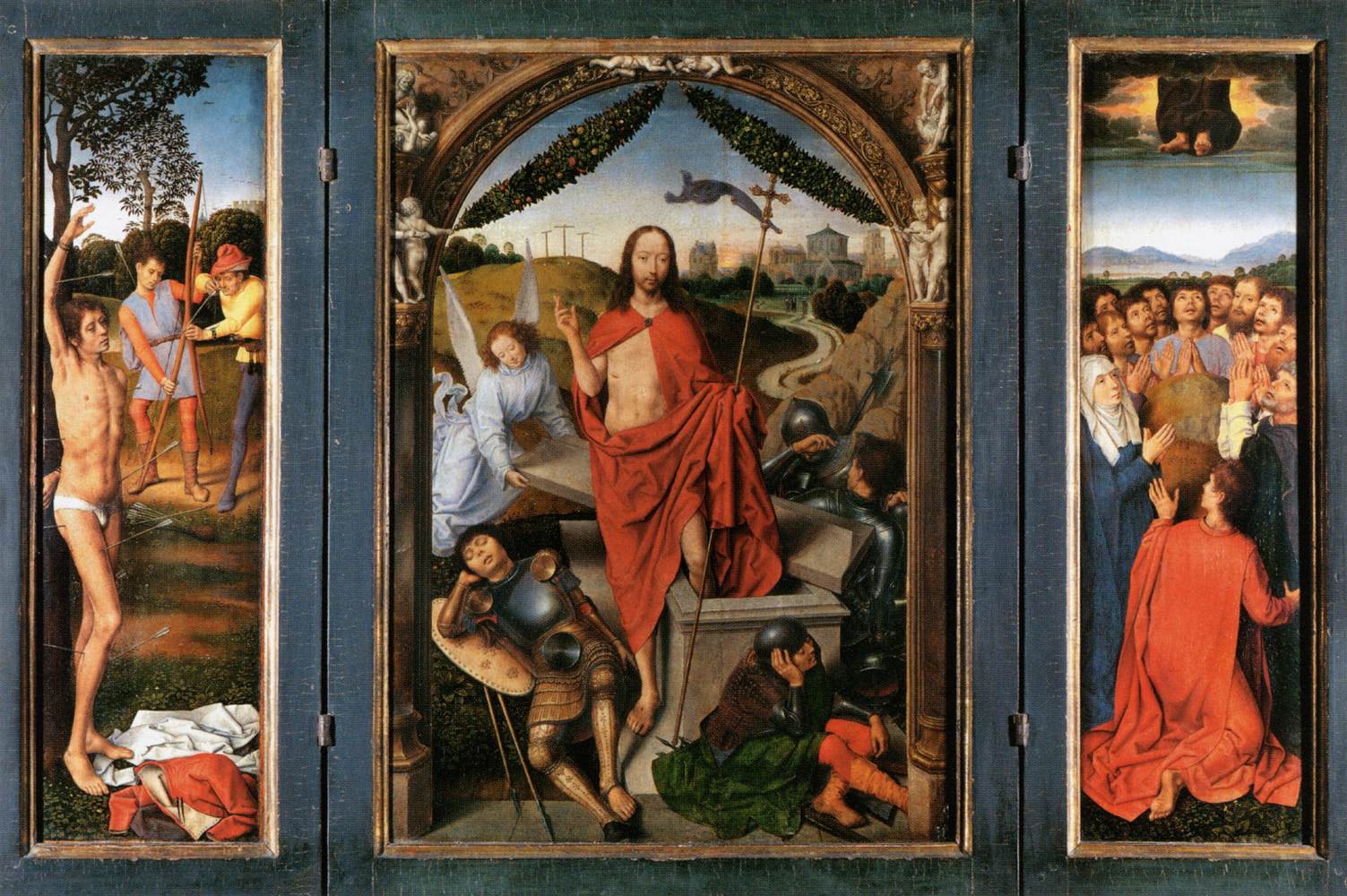 Pasen door de ogen van Hans Memling (1435-1494): De opstanding van Christus (ca. 1490) 