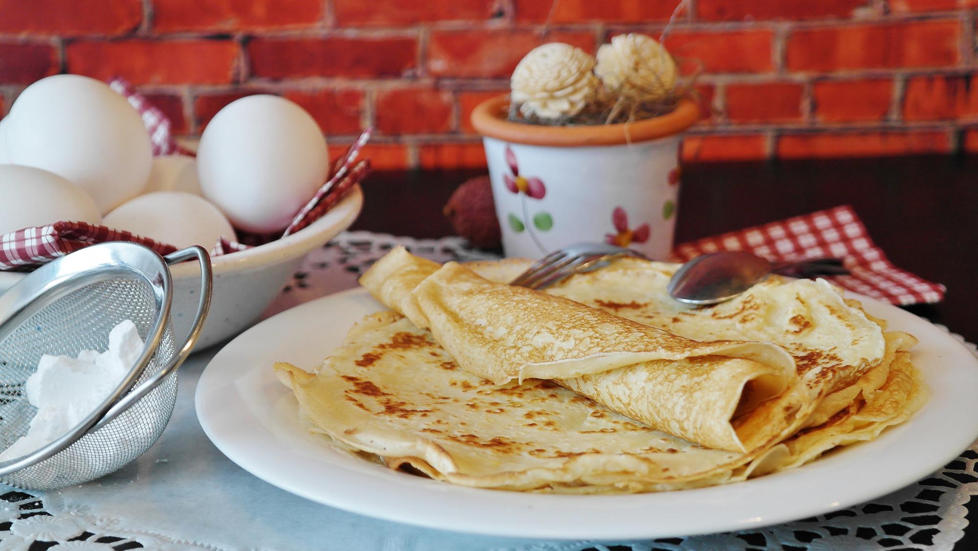 Wie met Lichtmis pannenkoeken eet, zou een jaar vol voorspoed mogen verwachten.