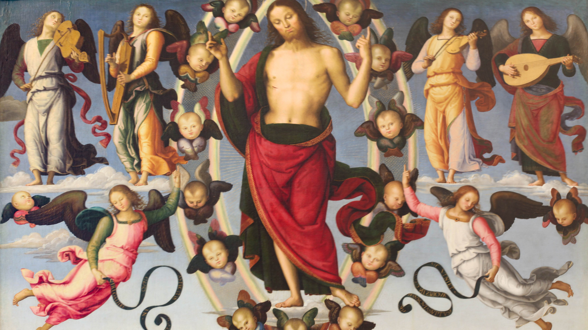 Pietro Perugino, De Hemelvaart van Christus, 1498