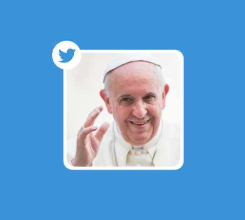 Populairste tweets van paus Franciscus in 5 jaar pontificaat