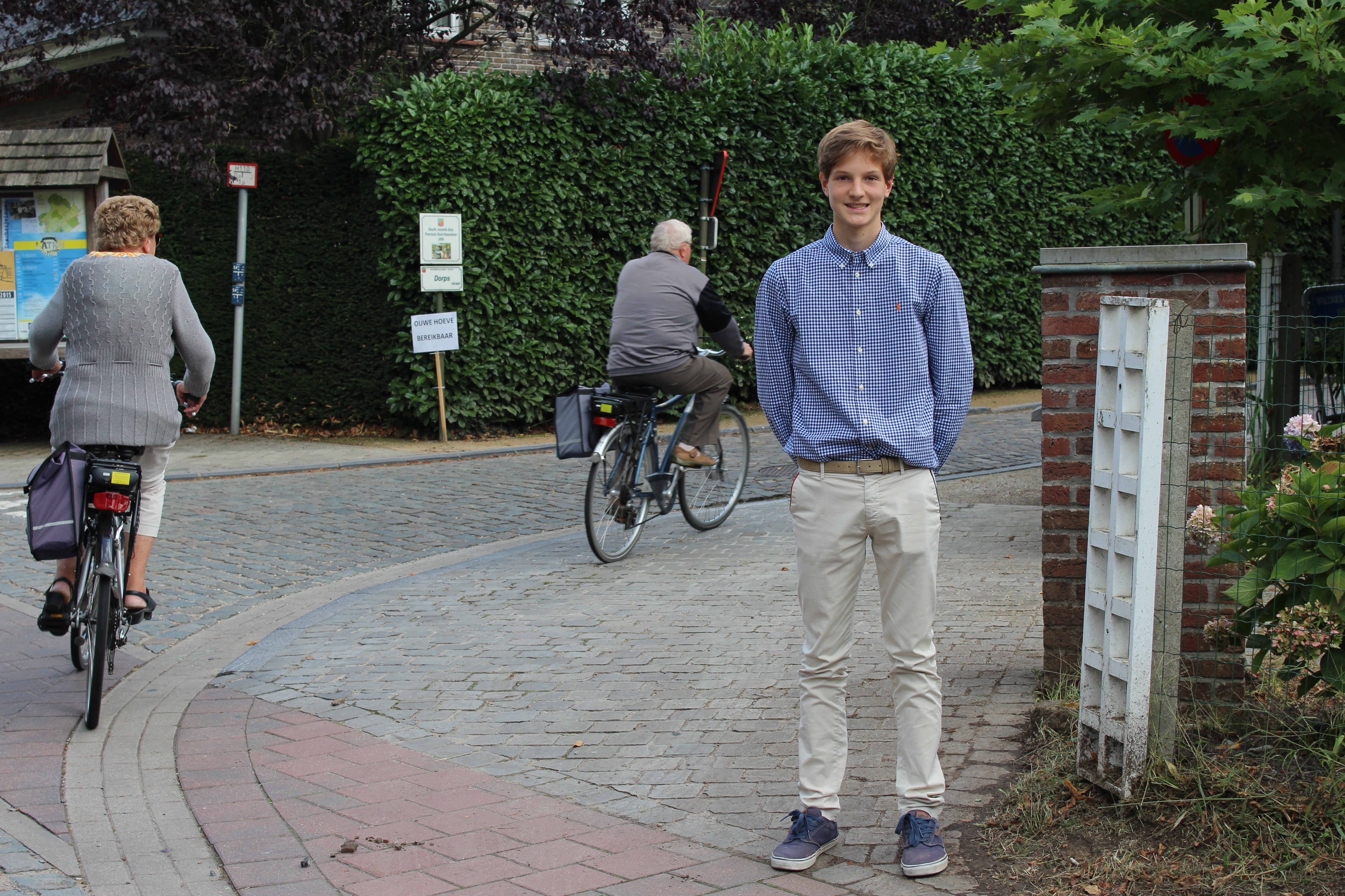 Zelf kinderen spreek je op straat niet zomaar aan, zegt Thibaud Deurwaerder © LW