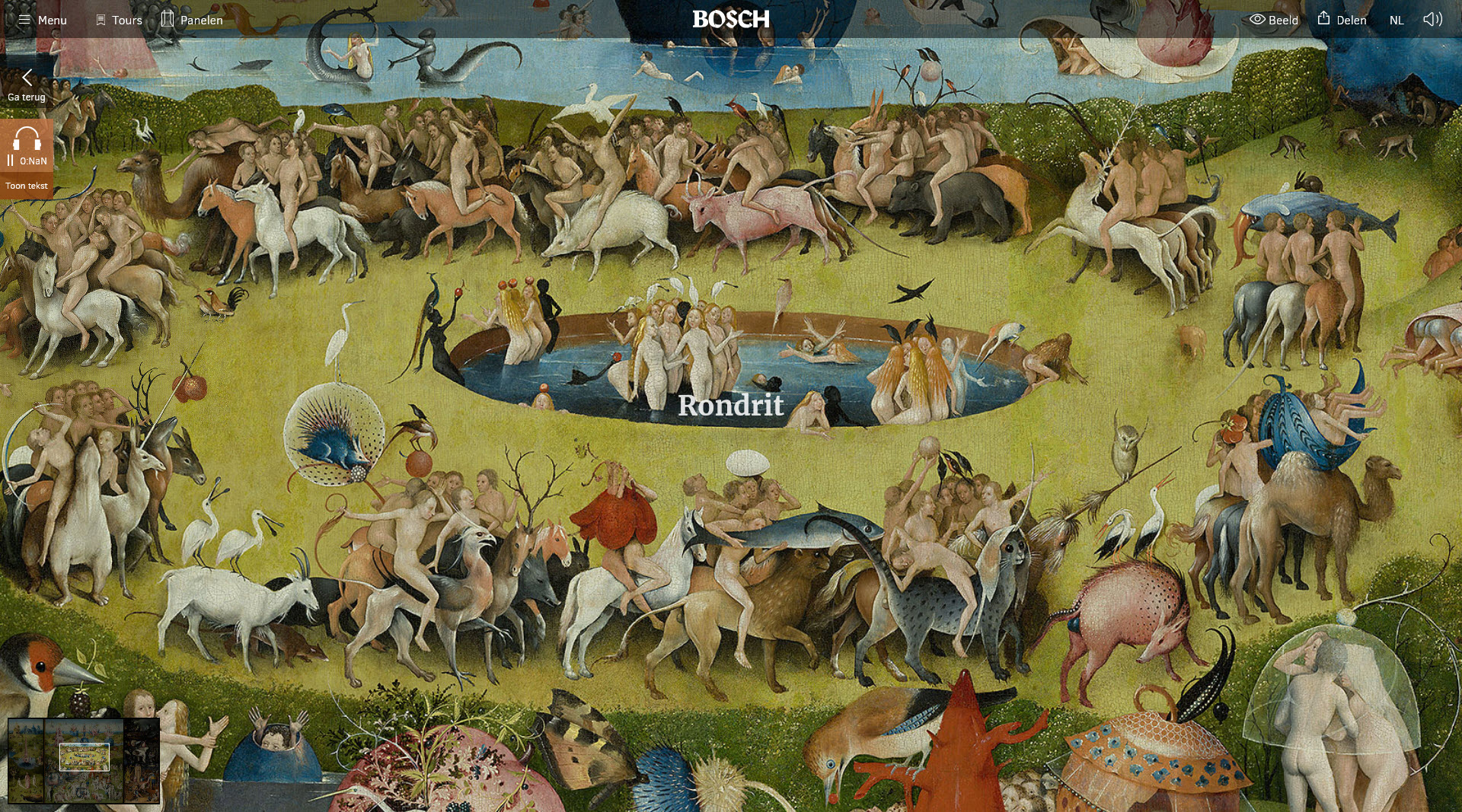 De Tuin der lusten van Jheronimus Bosch