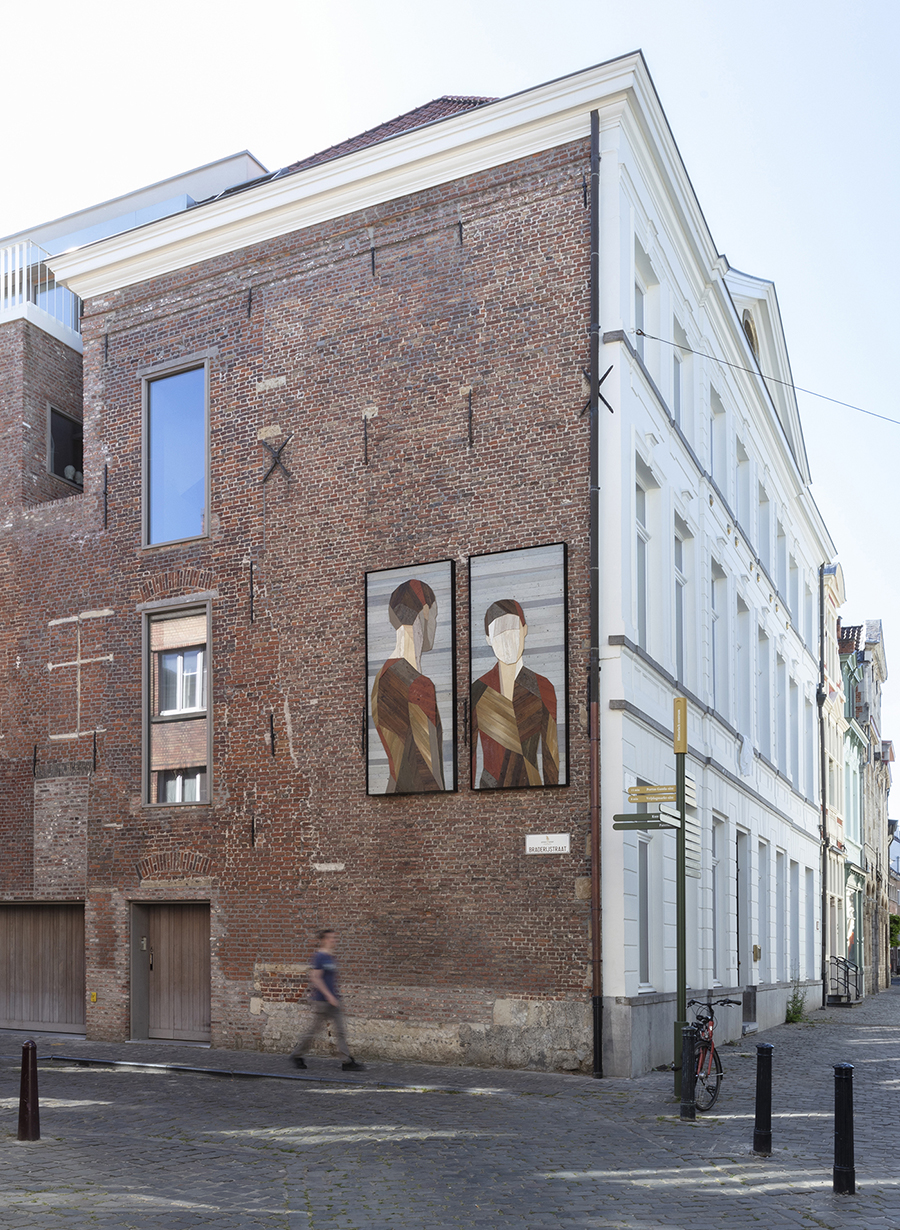 Portret van een mens, Braderijstraat Gent