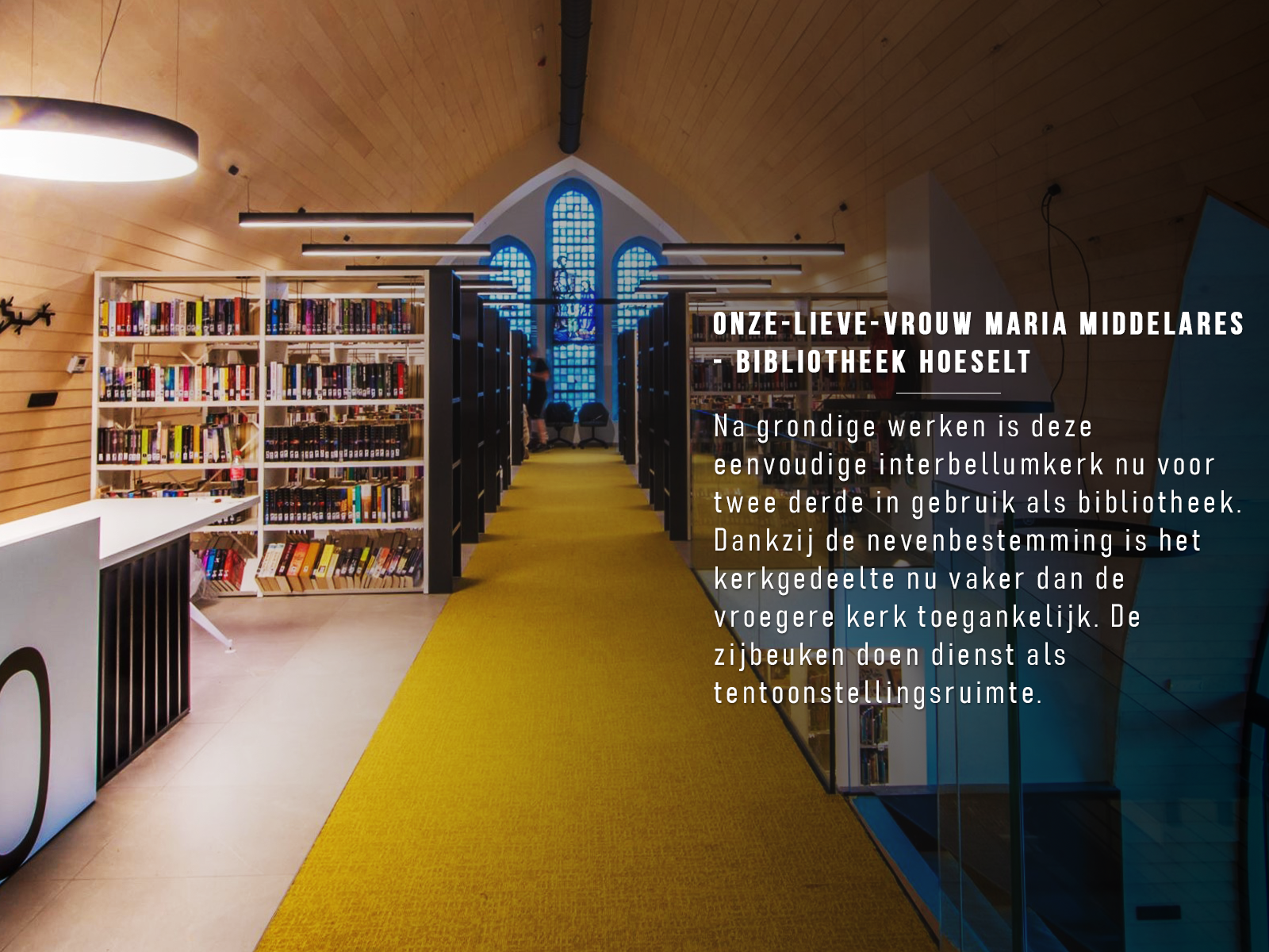 Onze-Lieve-Vrouw Maria Middelares - Bibliotheek Hoeselt