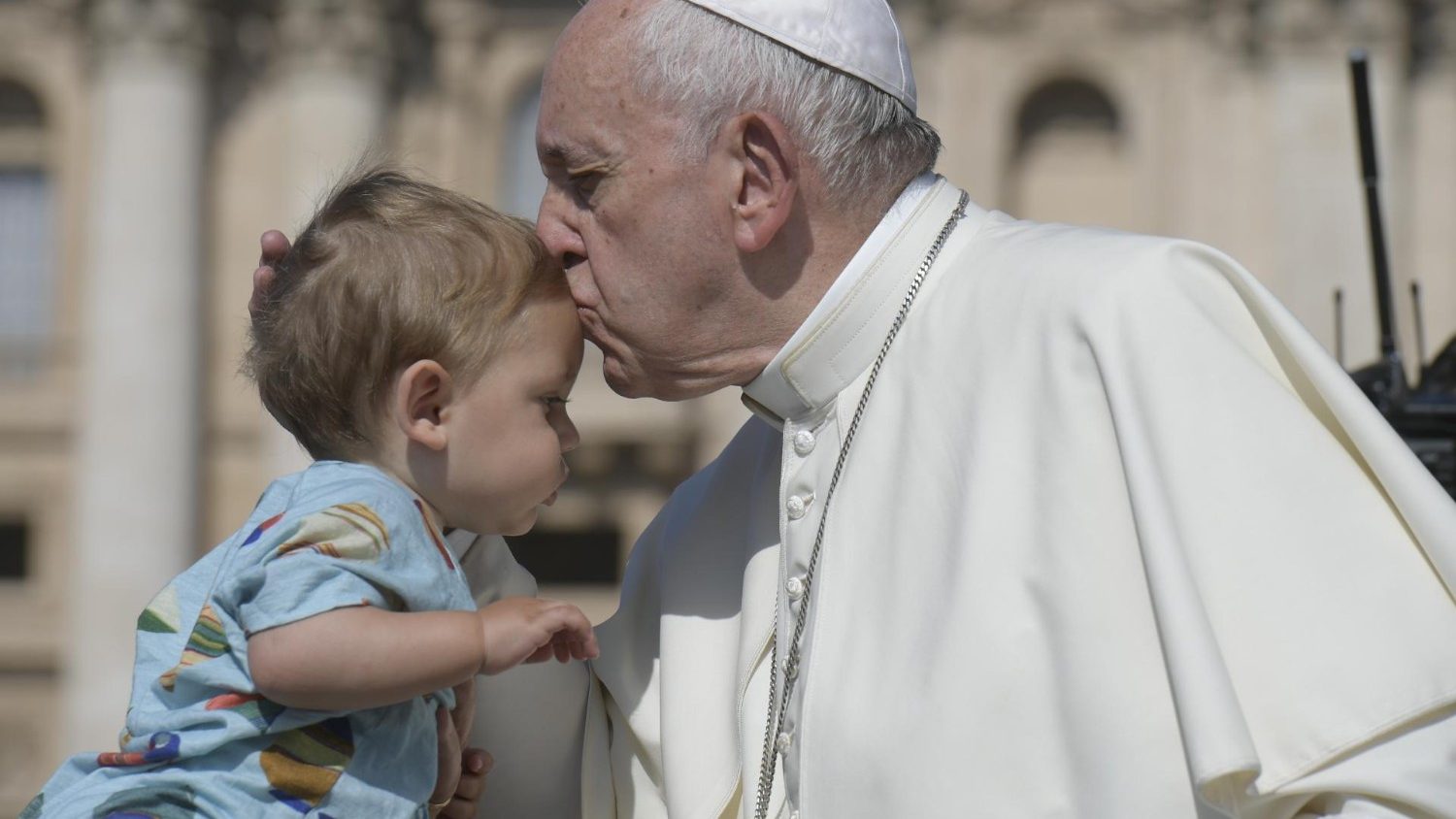 Paus Franciscus tijdens de algemene audiëntie van woensdag 26 juni 2019