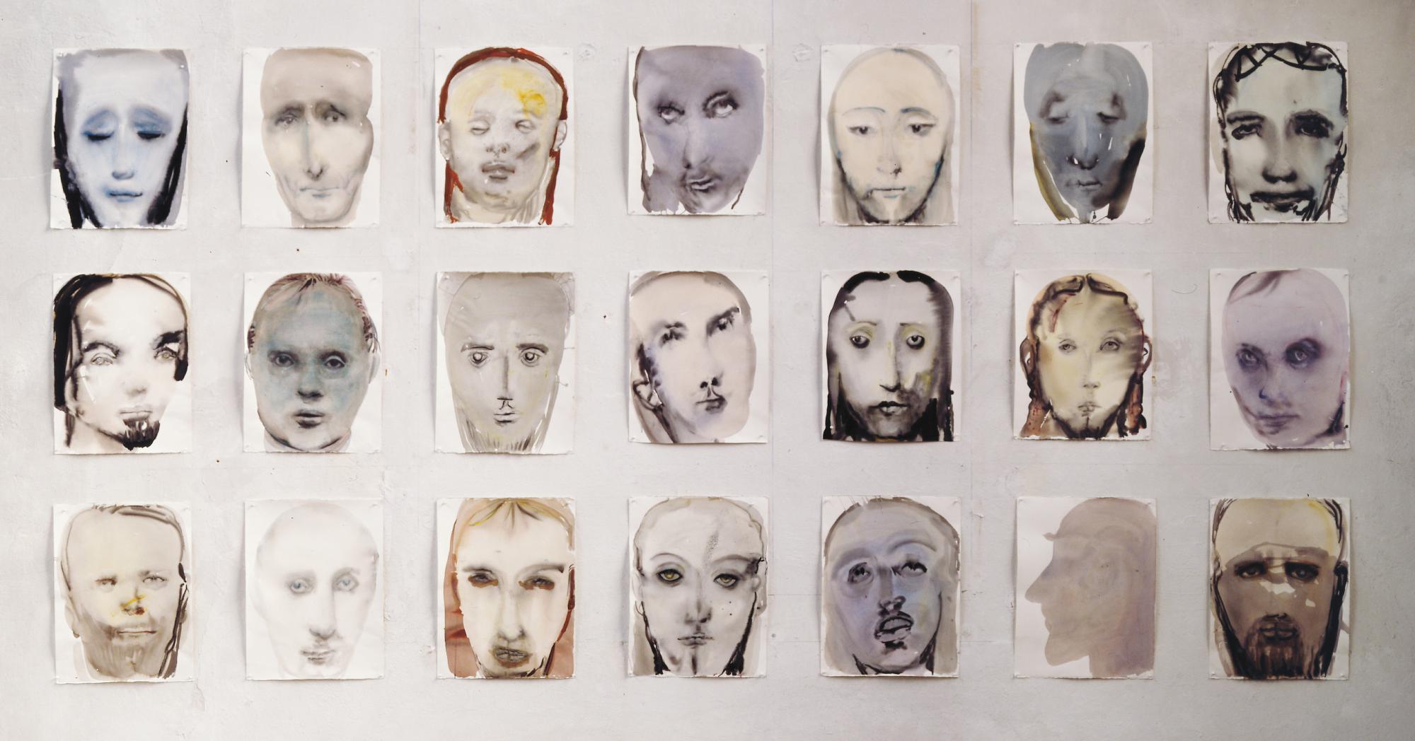 Marlene Dumas, 'Jesus Serene', 1994 - Collectie De Heus-Zomer