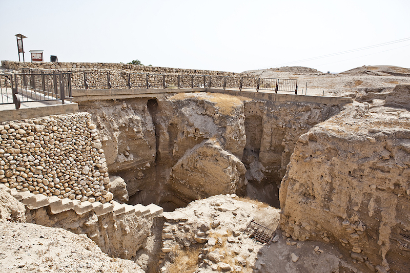 Tel al-Sultan (de oude ruïnes van Jericho)