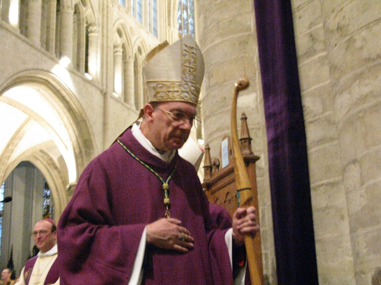 Mgr. André-Joseph Léonard, emeritus aartsbisschop van Mechelen-Brussel en emeritus bisschop van Namen