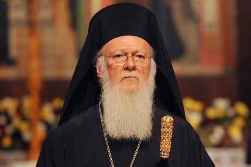 De oecumenische patriarch van Constantinopel Bartholomeüs