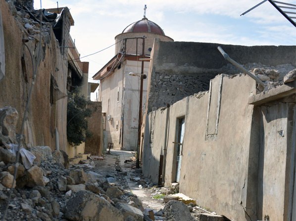 In Batnaya (Irak) leefden 850 christelijke gezinnen, tot aan de doortocht van IS