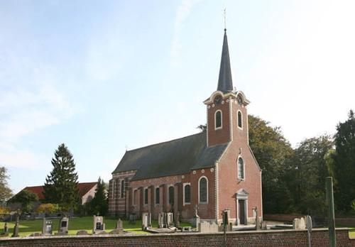 De Heilig Kruiskerk in Bierbeek