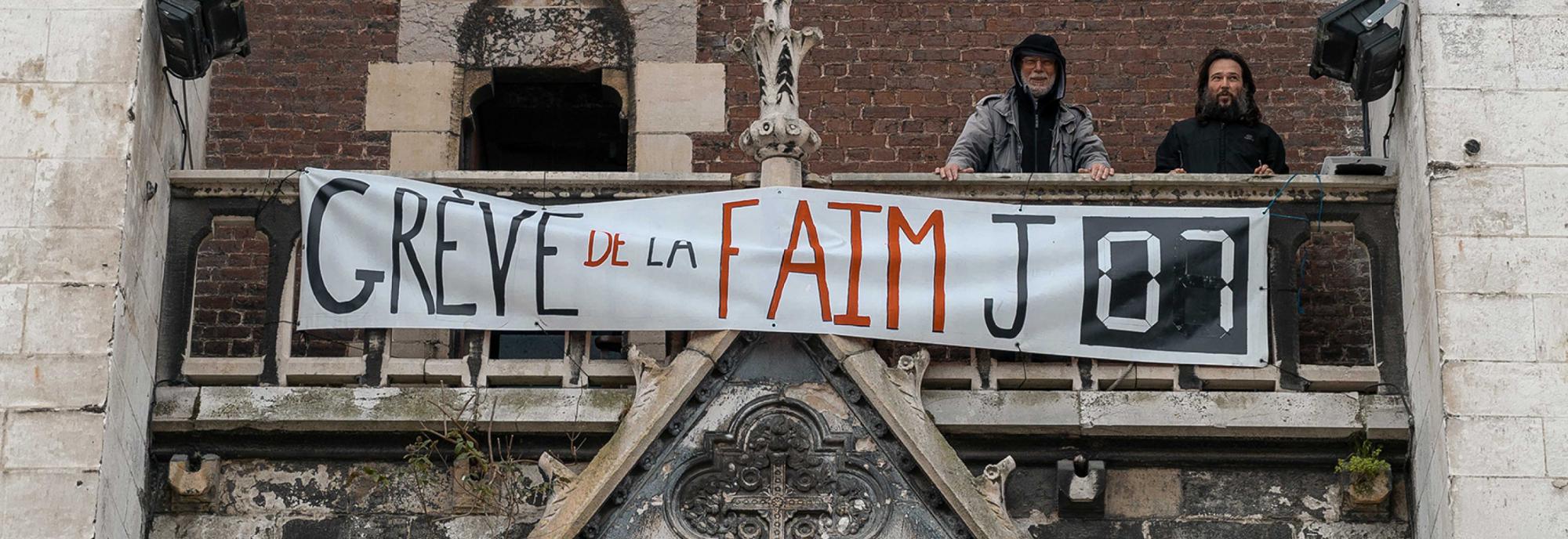 De jezuïet blijft nog tot 2 november in hongerstaking, uit respect voor overleden asielzoekers