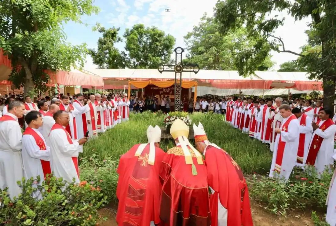 De herdenking van de martelaars van Cambodja