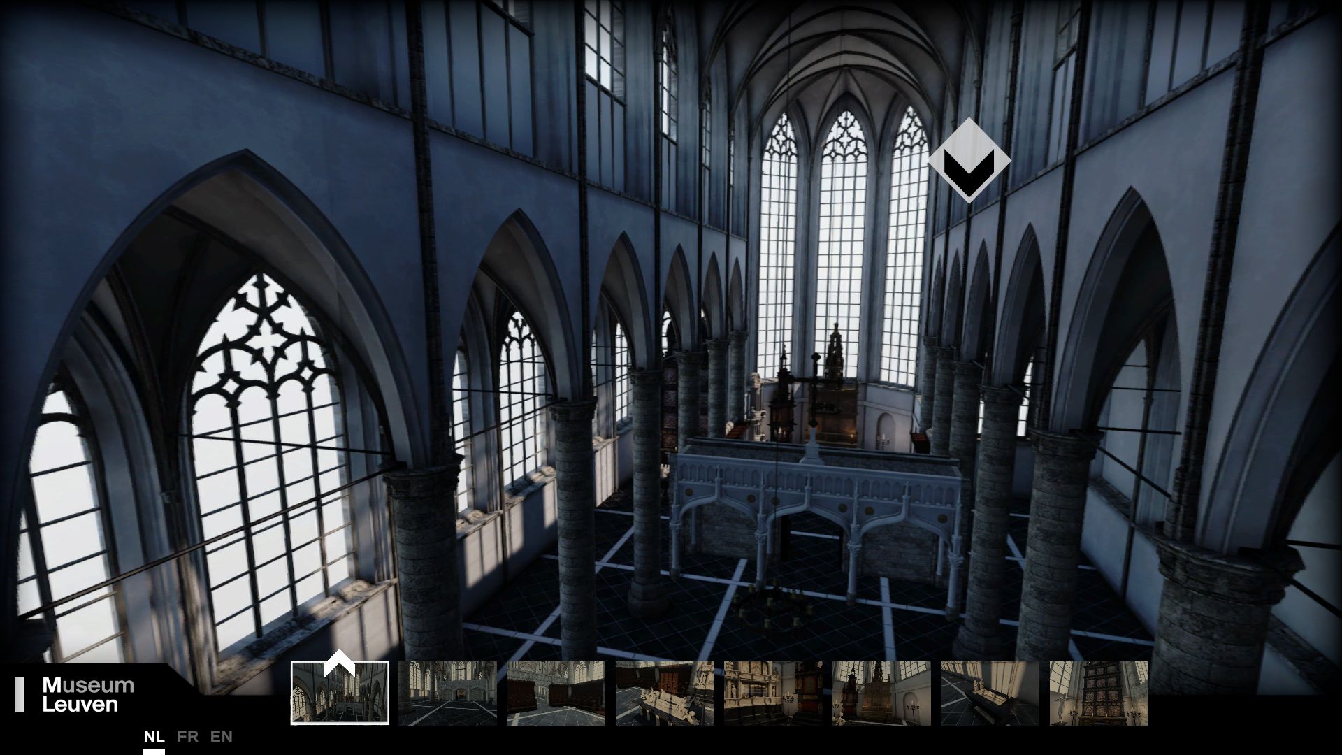 3D-Reconstructie van de Calestijnenkerk