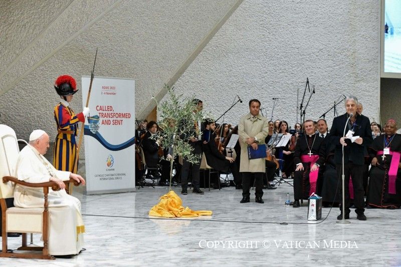 De bijeenkomst van Charis in Rome