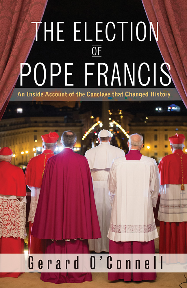 Gerard O’Connell, The Election of Pope Francis, An Inside Account of the Conclave That Changed History, Orbis Books, Maryknoll, New York, 306 blz. 