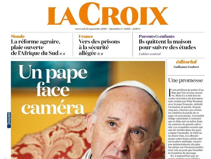 De Franse katholieke krant La Croix