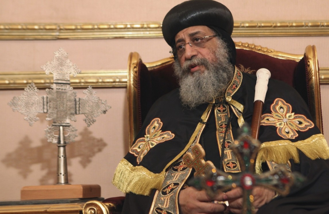 De koptisch-orthodoxe patriarch Tawadros