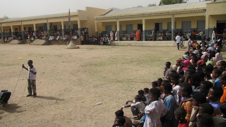 Een school in Eritrea