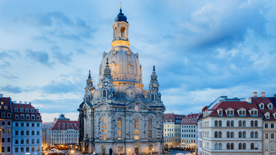 De Frauenkirche in Dresden