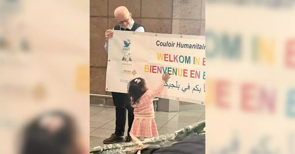 Verwelkoming in Zaventem