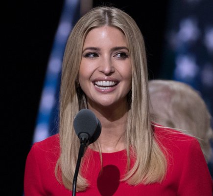 Ivanka Trump, de dochter van de Amerikaanse president