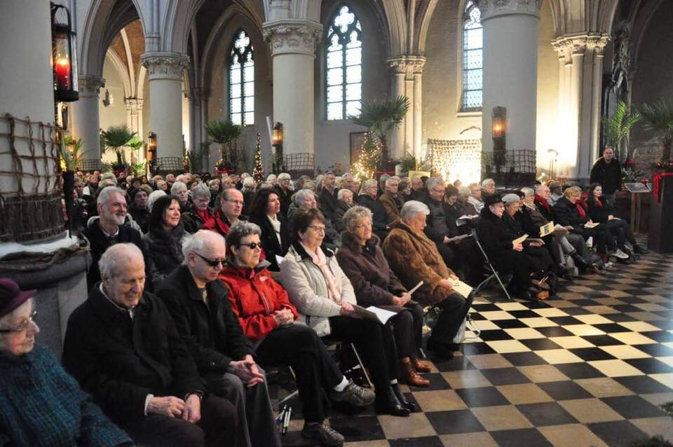 Een 700-tal gelovigen woonden de Driekoningenmis bij