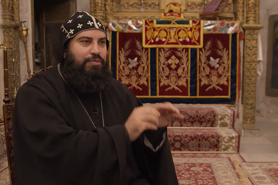 De Syrisch-orthodoxe monnik Boulos Khano 