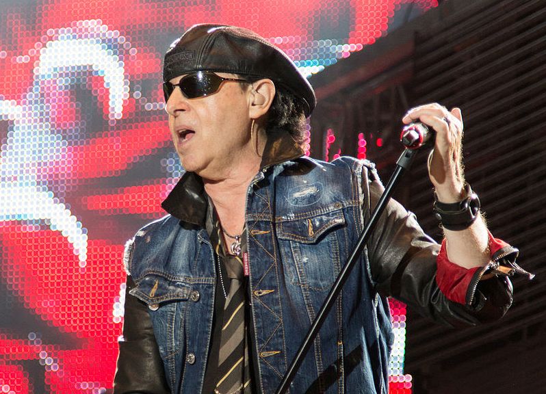 Klaus Meine, de zanger van The Scorpions