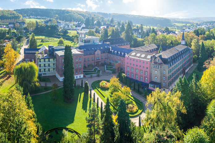 Het dominicanessenklooster Arenberg in de buurt van Koblenz