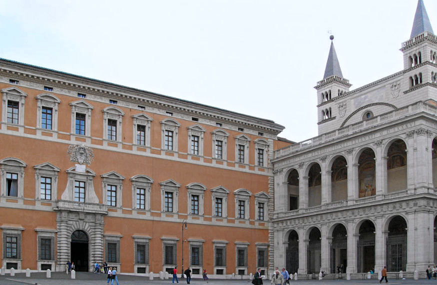 Het Lateraans Paleis in Rome