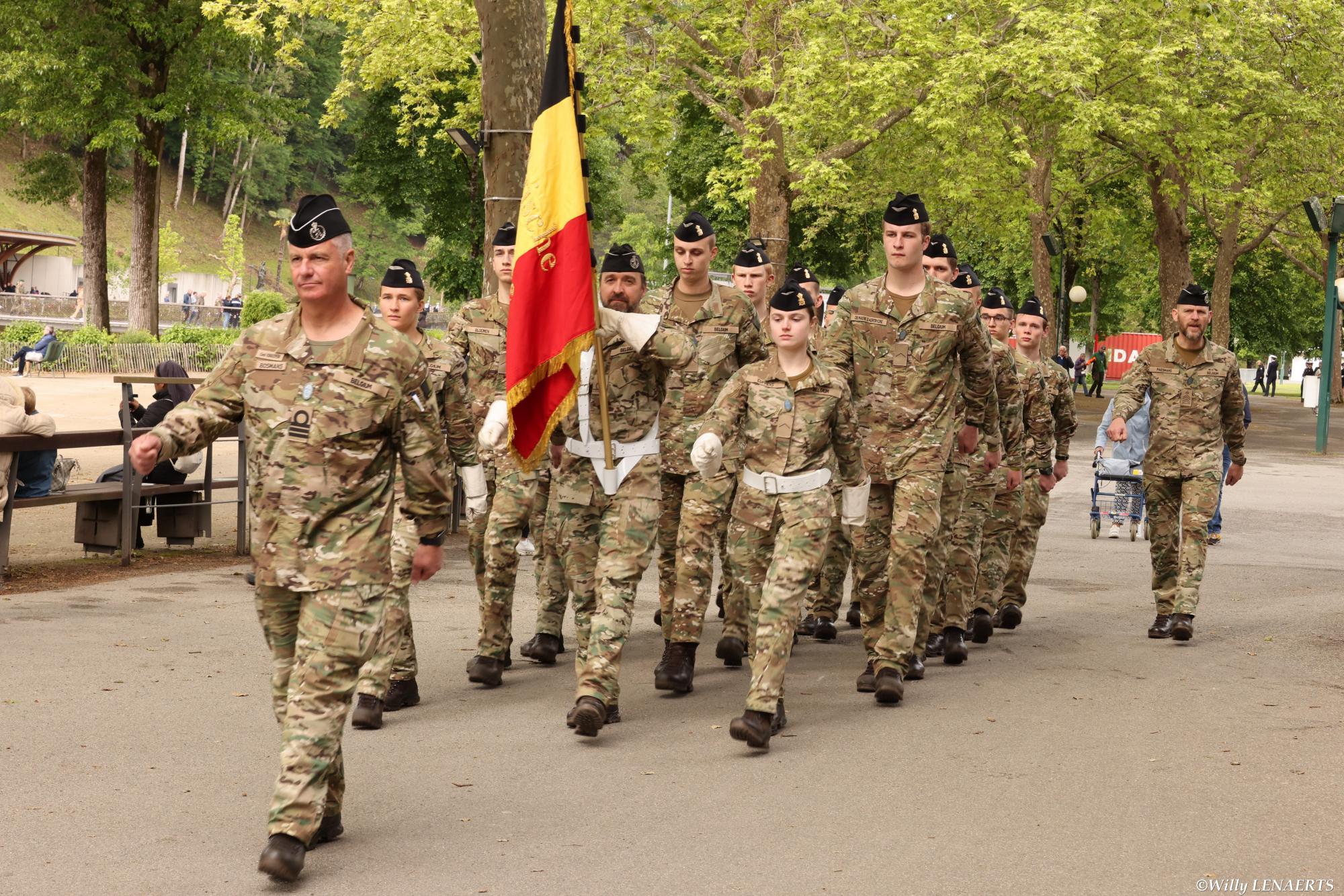 Leerlingen van Saffraanberg in Lourdes/Bisdom bij de Krijgsmacht