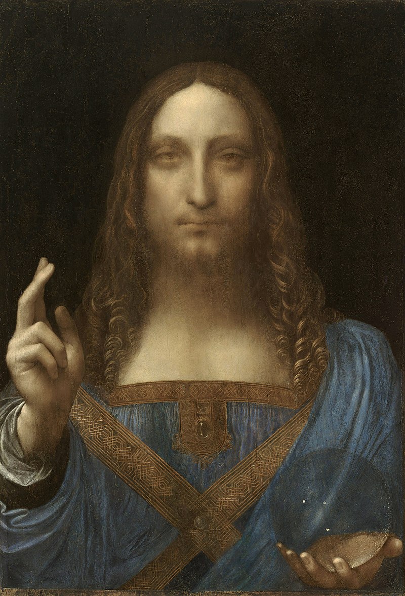 Salvator Mundi van Leonardo da Vinci