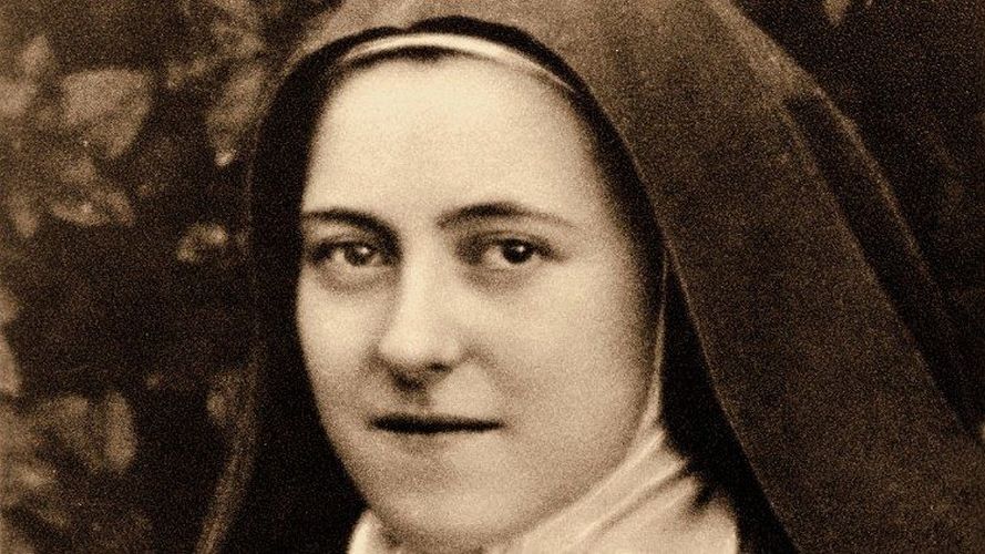 De Heilige Theresia van Lisieux (Alençon, 2 januari 1873 - Lisieux, 30 september 1897) 