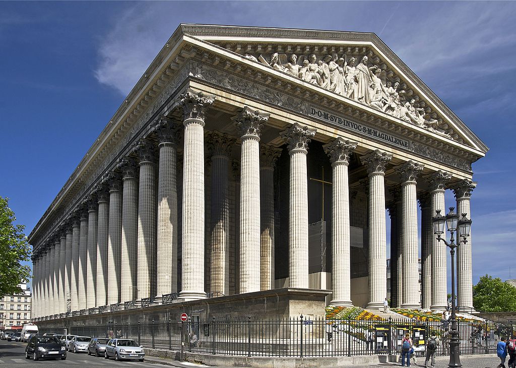 Eglise de la Madeleine in Parijs