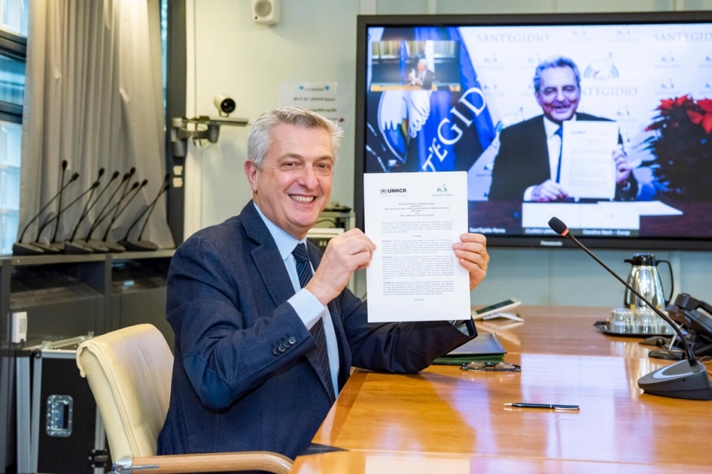 Het memorandum over vluchtelingen van Sant'Egdio met UNHCR