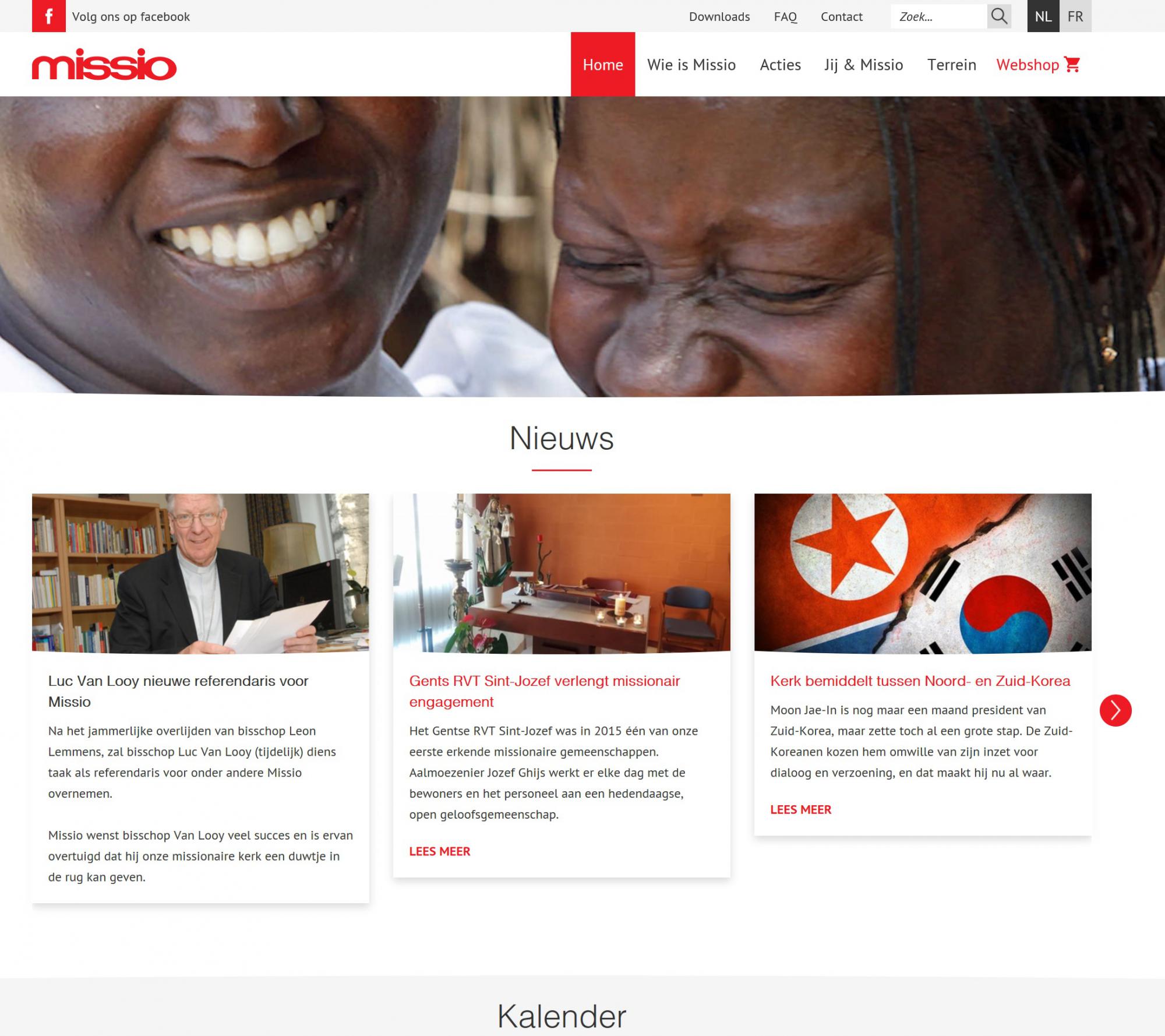 Missio heeft een nieuwe website