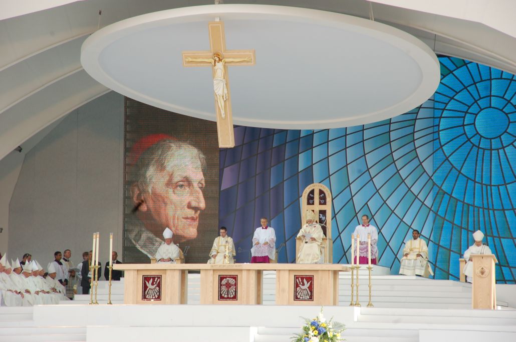 De zaligverklaring van kardinaal John Henry Newman door paus Benedictus XVI 