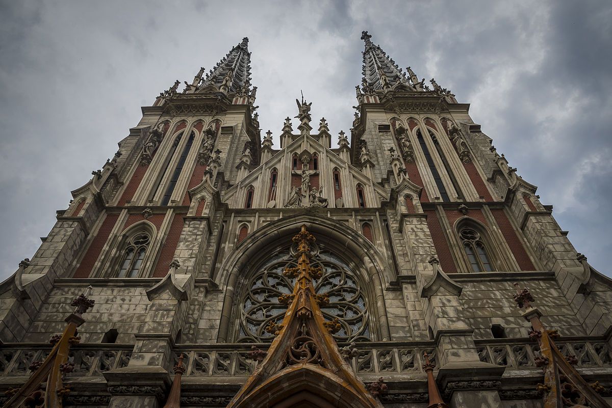 De Sint-Niklaaskathedraal in Kiev