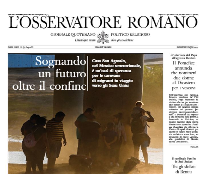 L'Oservatore Romano van 6 juli