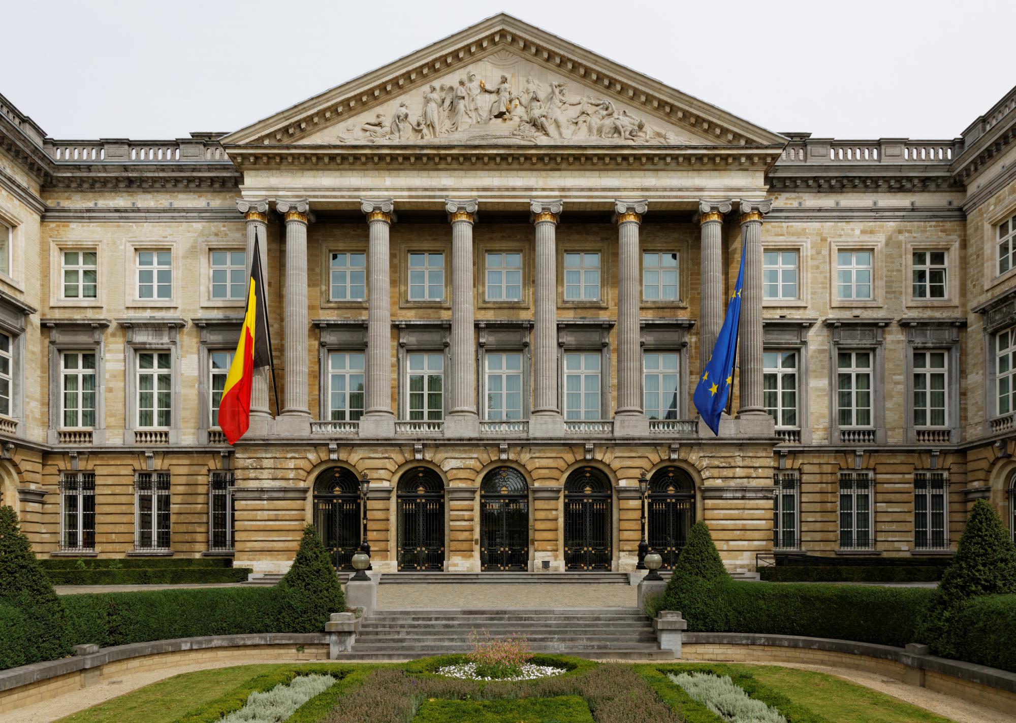 Federaal parlement in Brussel.