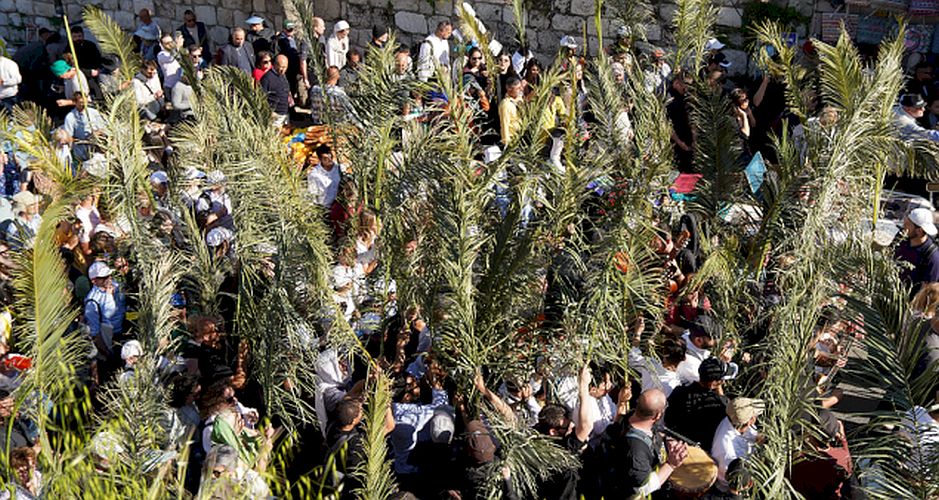 De Palmprocessie naar de Olijfberg