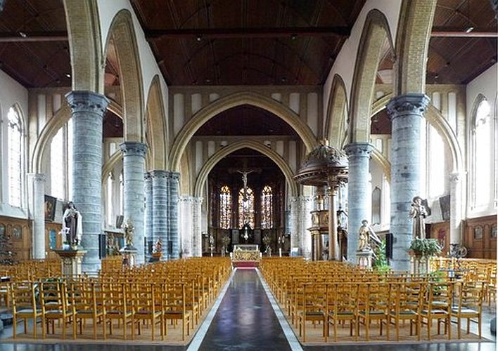 De Onze-Lieve-Vrouwekerk in Poperinge