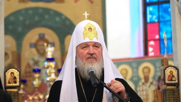 De Russisch-orthodexe patriarch Kirill 