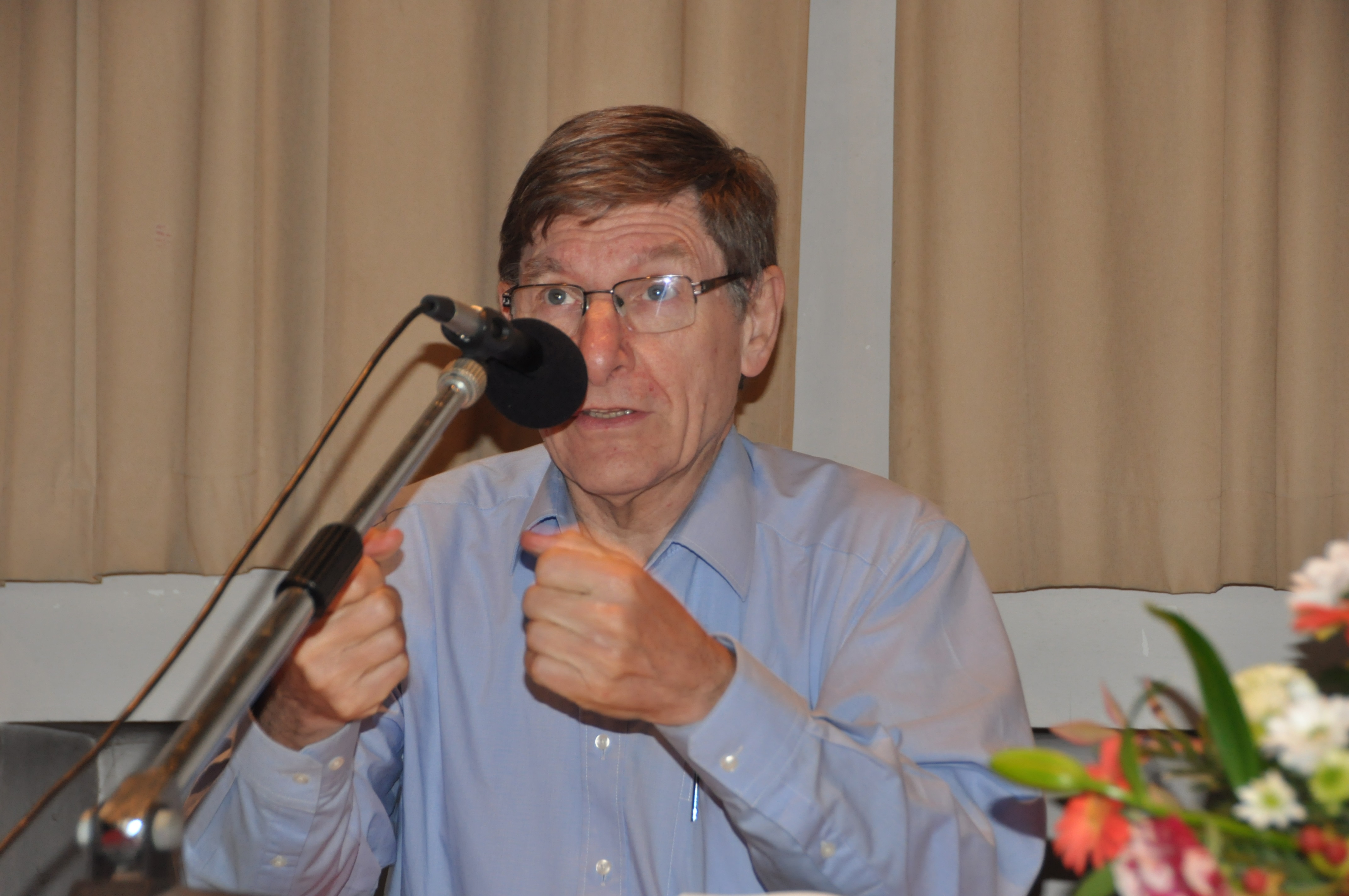 Priester en Bijbelkenner Hendrik Hoet © Anne Vansteelandt–Pax Christi Vlaanderen