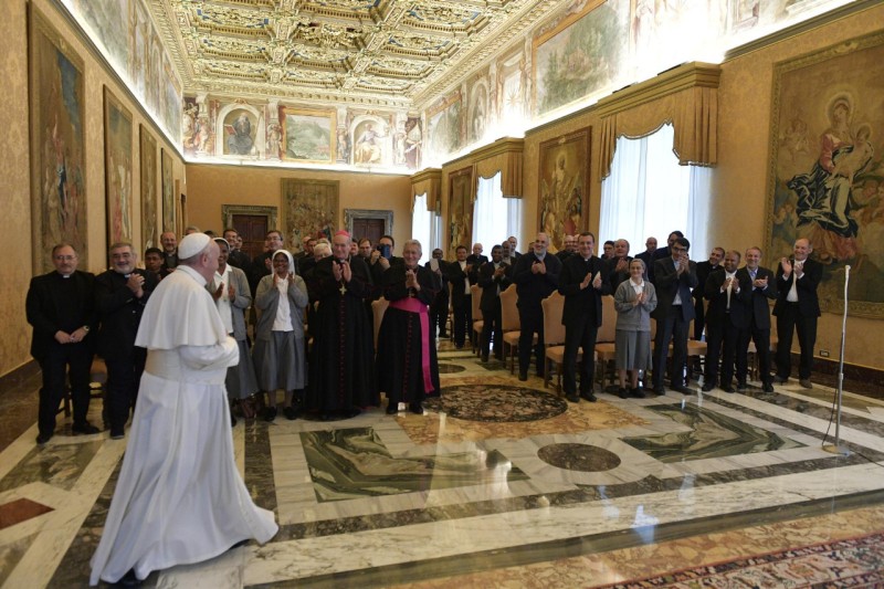 Pauselijk Instituut voor de Missies, Pime, te gast bij paus Franciscus